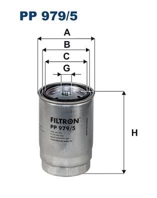 Degvielas filtrs FILTRON PP 979/5 1