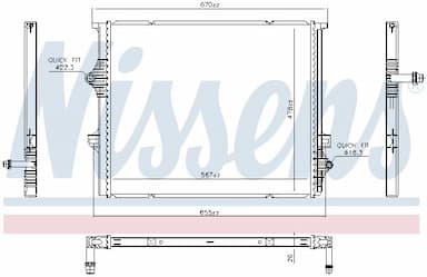 Radiators NISSENS 606397 1