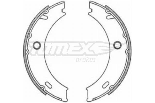 Bremžu loku komplekts TOMEX Brakes TX 21-18 1