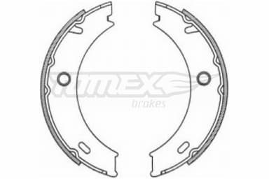 Bremžu loku komplekts TOMEX Brakes TX 21-18 1