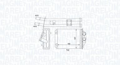 Siltummainis, Salona apsilde MAGNETI MARELLI 350218491000 1