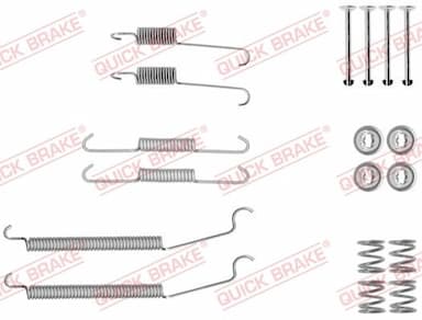 Piederumu komplekts, Bremžu loki QUICK BRAKE 105-0039 1