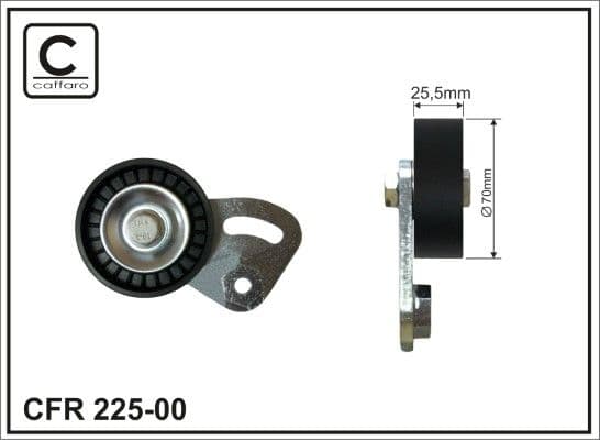 Siksnas spriegotājs, Ķīļsiksna CAFFARO 225-00 1