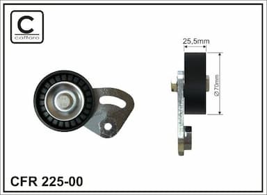 Siksnas spriegotājs, Ķīļsiksna CAFFARO 225-00 1