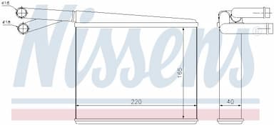 Siltummainis, Salona apsilde NISSENS 72043 6