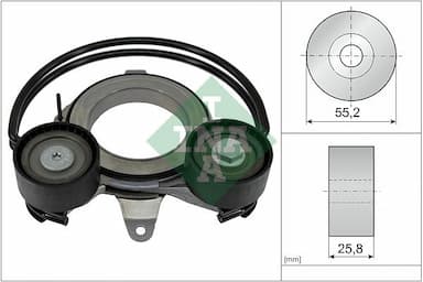 Siksnas spriegotājs, Ķīļsiksna Schaeffler INA 534 0910 10 1