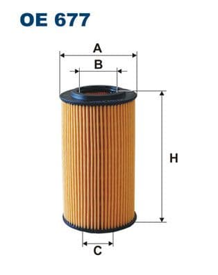 Eļļas filtrs FILTRON OE 677 1