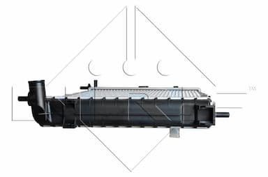 Radiators, Motora dzesēšanas sistēma NRF 50126 4