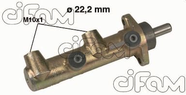 Galvenais bremžu cilindrs CIFAM 202-238 1