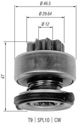 Zobrats, Starteris MAGNETI MARELLI 940113020335 1