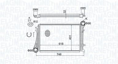 Starpdzesētājs MAGNETI MARELLI 351319204240 1