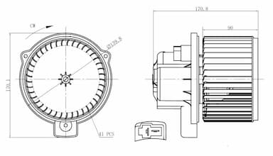 Salona ventilators NRF 34300 5