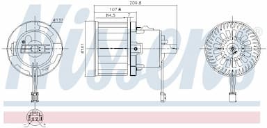 Salona ventilators NISSENS 87610 1