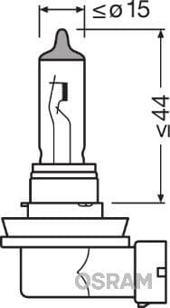 Kvēlspuldze ams-OSRAM 64211NBS 3