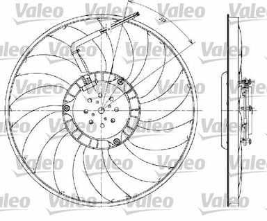 Ventilators, Motora dzesēšanas sistēma VALEO 698610 1