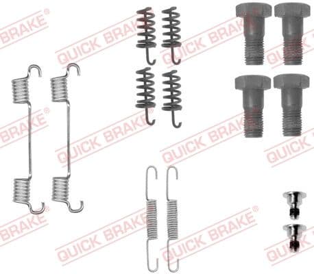 Piederumu komplekts, Stāvbremzes mehānisma bremžu loks QUICK BRAKE 105-0867 1