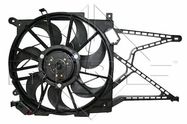 Ventilators, Motora dzesēšanas sistēma NRF 47308 1