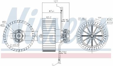 Salona ventilators NISSENS 87402 5