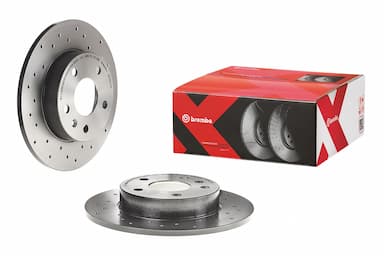 Bremžu diski BREMBO 08.7627.1X 2