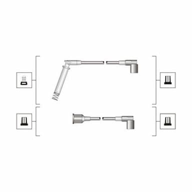 Augstsprieguma vadu komplekts MAGNETI MARELLI 941319170045 1