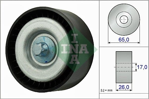 Parazīt-/Vadrullītis, Ķīļrievu siksna INA 532 0777 10 1