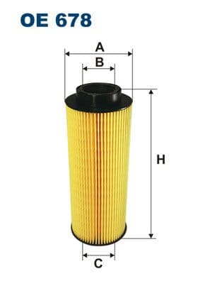 Eļļas filtrs FILTRON OE 678 1