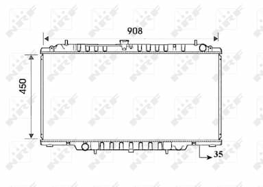 Radiators, Motora dzesēšanas sistēma NRF 53830 4