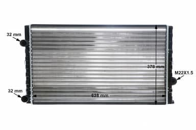 Radiators, Motora dzesēšanas sistēma MAHLE CR 399 000S 11