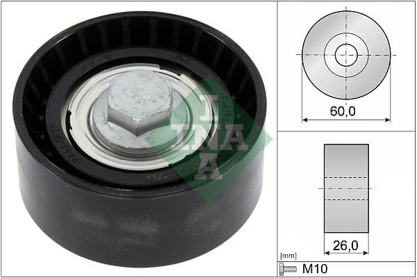 Parazīt-/Vadrullītis, Ķīļrievu siksna Schaeffler INA 532 0868 10 1