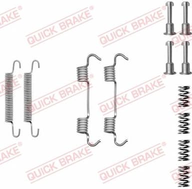 Piederumu komplekts, Stāvbremzes mehānisma bremžu loks QUICK BRAKE 105-0801 1