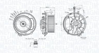 Salona ventilators MAGNETI MARELLI 069412245010 2