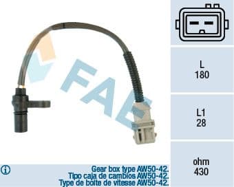 Impulsu devējs, Kloķvārpsta FAE 79125 1