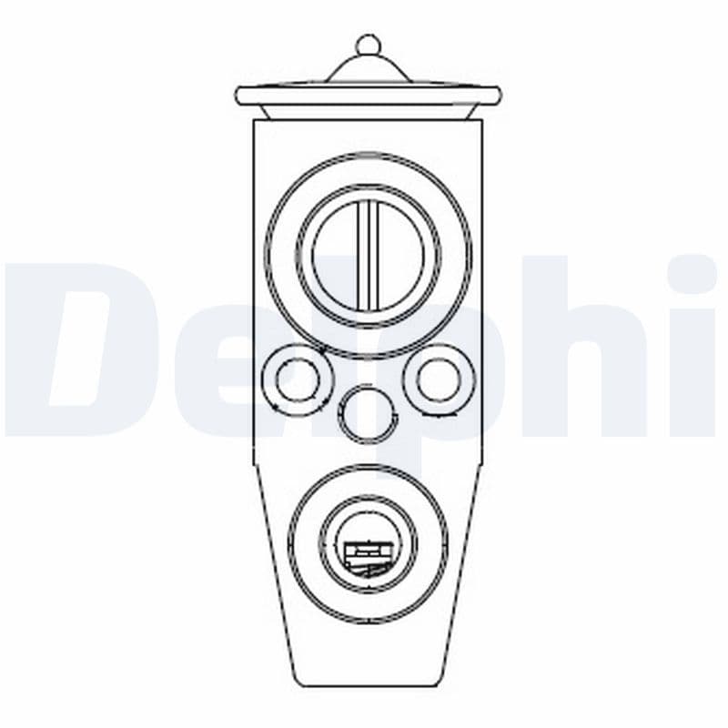 Izplešanās vārsts, Gaisa kond. sistēma DELPHI CB1008V 1