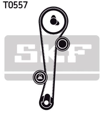 Ūdenssūknis + Zobsiksnas komplekts SKF VKMC 95632 2