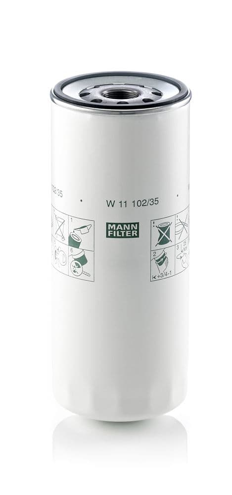 Eļļas filtrs MANN-FILTER W 11 102/35 1