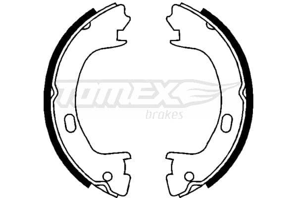 Bremžu loku komplekts TOMEX Brakes TX 22-71 1