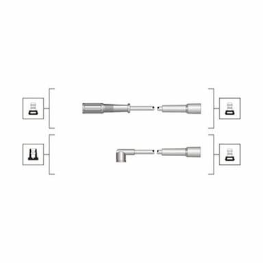 Augstsprieguma vadu komplekts MAGNETI MARELLI 941319170066 1