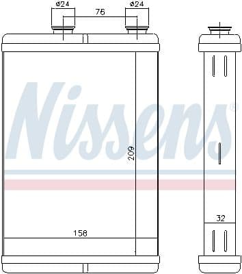 Siltummainis, Salona apsilde NISSENS 71451 6