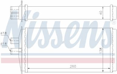 Siltummainis, Salona apsilde NISSENS 73655 7