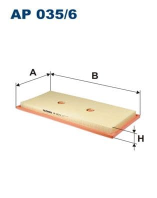 Gaisa filtrs FILTRON AP 035/6 1
