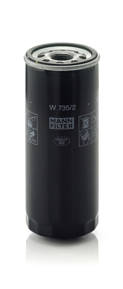 Eļļas filtrs MANN-FILTER W 735/2 1