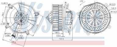 Salona ventilators NISSENS 87103 5