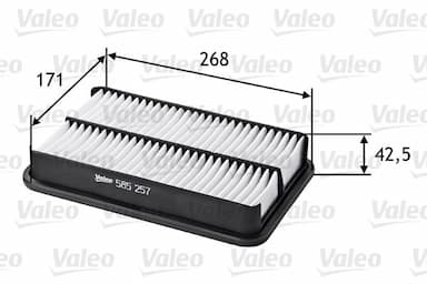 Gaisa filtrs VALEO 585257 1