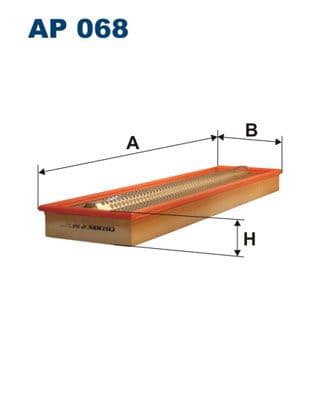 Gaisa filtrs FILTRON AP 068 1
