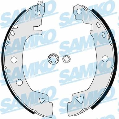 Bremžu loku komplekts SAMKO 84920 1