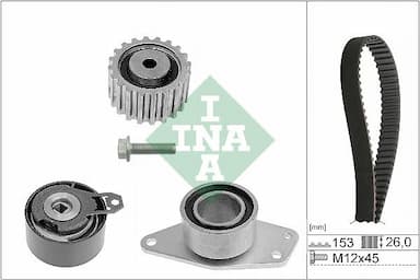 Zobsiksnas komplekts Schaeffler INA 530 0357 10 1