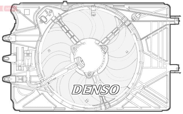 Ventilators, Motora dzesēšanas sistēma DENSO DER09070 1