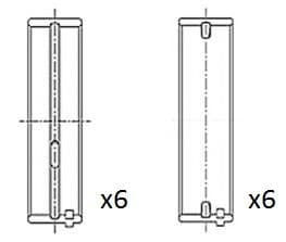 Kloķvārpstas gultnis FAI AutoParts BM1060-STD 1