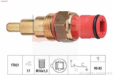 Termoslēdzis, Radiatora ventilators EPS 1.850.070 1