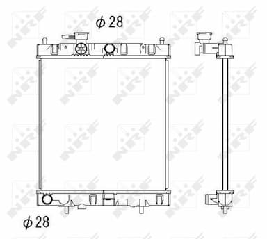 Radiators, Motora dzesēšanas sistēma NRF 52060 4